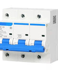 No Nonsense Heavy Duty Miniature Circuit Breaker With Rock Solid Electrical Panel Safety Gear For Backyard Sheds And Commercial Projects With Hella Reliable Operation 1 2 3 4 Pole 80A 100A 125A Rated, 100A, white and blue design.