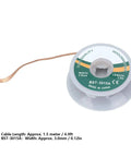 Desoldering Wick Braid 1.5M No Clean Copper Solder Removal Tool For Electronics Repair And PCB Work High Temperature 3.0mm 3015A