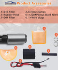 38mm Diameter Electric Fuel Pump Core With Installation Kit Fits Toyota Camry Corolla Tacoma Honda