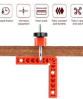 Sixteen Piece Right Angle Clamp Set For Woodworking With 90 Degree Positioning Squares Built Tough Plastic Corner Clamps