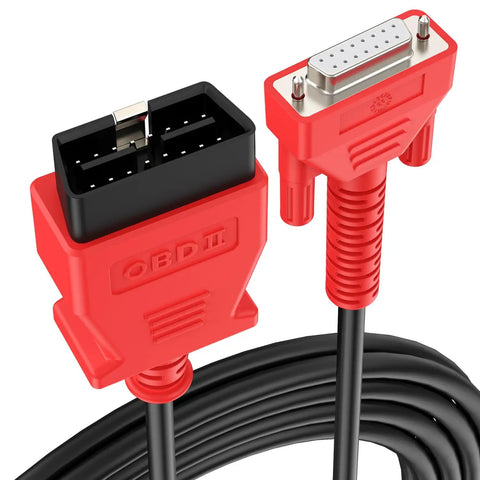 OBD2 Diagnostic Cable For 808 Series Scanners 16 Pin DB15 OBDII Adapter With 5.6Ft Cable 1.7M Length Flexible Must Have Pro Grade OBD Connector