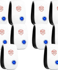 Ten Pack Ultrasonic Pest Repellers For Rodents Mosquitoes Cockroaches Spiders Ants And More Plug In Safe Silent Energy Efficient
