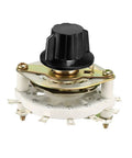 Band Selector Rotary Switch 1 Pole 10 Position 1 Deck with Knob for Electrical Panels DIY Projects
