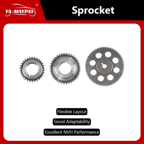 Sprockets from Timing Chain Kit With Sprocket For 2.4L Jeep Cherokee 2014-2022, Compass 2014-2022, Renegade 2015-2022
