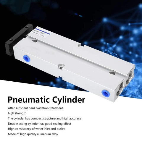 TN16 X100 S Pneumatic Double Acting Aluminum Alloy Air Cylinder 10200mm Stroke with rust-resistant seals for linear actuation