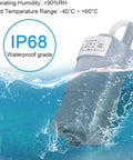 Badass 12V Submersible Water Pump Delivers Killer 600 Liters Per Hour Flow For Fish Tanks Ponds And Motorhome Showers With Zero Hassle Setup And Bulletproof Reliability, IP68 waterproof submersible pump in water.