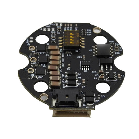 Df40v2 DC Brushless Servo Motor Drive Board with Encoder and Inductive Driver for RS485 CAN Communication on a white background