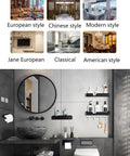 Bathroom with various decor styles shown: European, Chinese, Modern, Jane European, Classical, American.