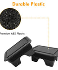 Ram 1500 Stake Pocket Covers Set Of 2 For Dodge Ram 2019-2026 made of durable premium ABS plastic showing texture and material close-up