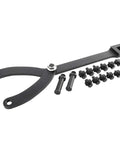 Adjustable Pin Spanner Wrench For Pulleys And Crankshafts Go To Tool For Camshaft Pulleys with multiple pins on white background