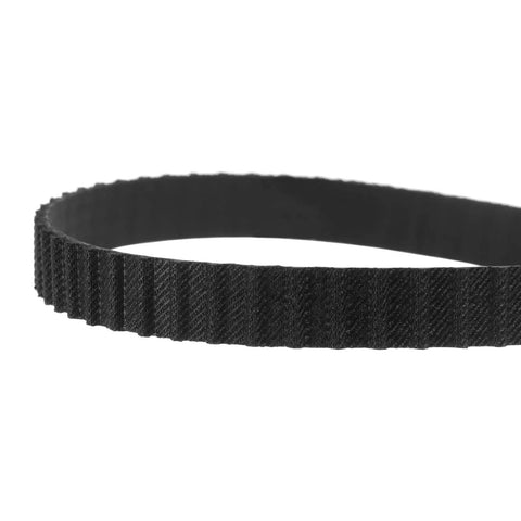 Three Pack 90XL Timing Belts 0.37 Inch Wide 0.20 Inch Pitch 45 Teeth Rubber Cogged Synchronous Belts side view