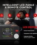 Kick Some Major Heat With This Upgraded 8Kw Portable Diesel Heater with LCD panel and remote control features for user convenience.