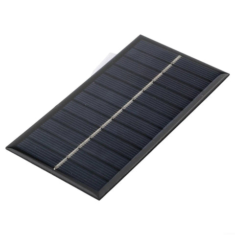 Portable 3W 6V Solar Panel With USB Output for Outdoor Adventures Monocrystalline Efficiency Works in Low Light