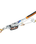 Five Ton Come Along Winch With Eleven And A Half Foot Steel Cable Dual Gear Heavy Duty Ratchet Puller For Vehicle Rescue