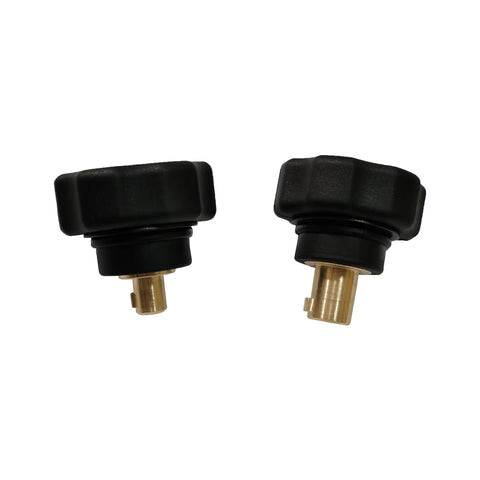 Durable Welding Connector Conversion Plug Adaptor For 10-25 And 35-50B, Quick Swap, Easy Install, Built Tough For Pros Or DIYers, two units