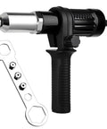 Pro Rivet Gun Adapter Kit For Cordless Drills with wrench and jaw heads