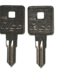 Two Code Cut Keys Set 8123 On 1605 Blank For Toolbox Locks Replacement Keys That Fit A Wide Range Of Tool Chests And Cabinet Locks