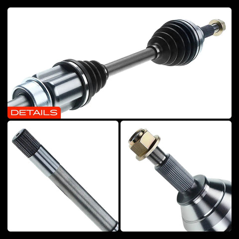 CV Axle Shaft Assembly For Ford Explorer 2014 2015 2016 2017 V6 3.5L AWD Front Right Passenger Side Replacement Part BB5Z3B436N