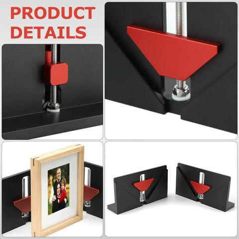 Two Pack Right Angle Spline Jig Set Built Tough For Box Joints And Adjustable Corner Dovetail Jig On Table Saws And Router Tables