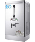 30 Liter Commercial Water Boiler With Auto Refill And Dual Filtration, Workhorse 304 Stainless Steel Hot Water Dispenser with faucet.
