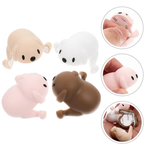 4 Pack Silicone Animal Shaped Corner Protectors For Furniture Edges, Easy Snap On Install, No Residue, Kid Safe Edge Guards