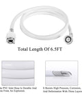 Burst Proof Water Inlet Hose For Portable Washing Machines Universal Fit Non Toxic PVC Three Layer Design No Cap Leaks Leak Proof
