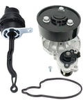Heavy Duty Engine Coolant Water Pump Assembly Compatible With 2017 To 2022 Bmw Models Fits 230i And 330i, aluminum housing shot.