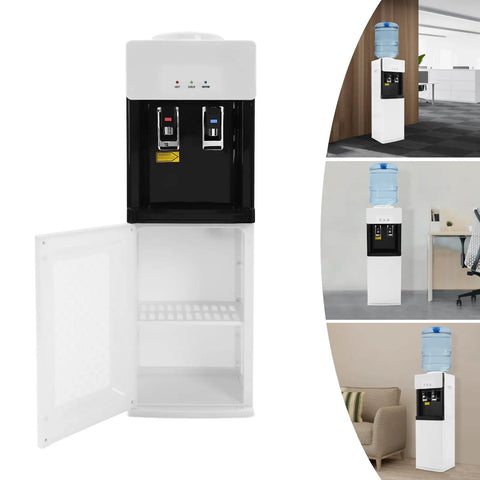 Hot And Cold Water Dispenser With Five Gallon Top Loading Electric Heater And Cooler in multiple settings