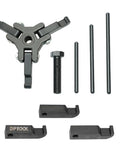 Heavy Duty Harmonic Balancer Puller Kit With 6 Jaw Design and various parts for Ford, GM, Chrysler, Cadillac, Chevy Trucks, Mitsubishi