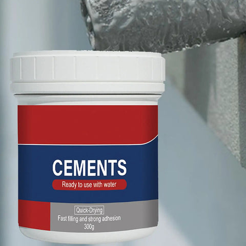 Quick Dry Concrete Patch 300g For Crack Sealing And Floor Repair Filler DIY Friendly, Waterproof Flexible Cement Patch container