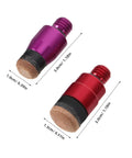 4 Piece Car Dent Tool Kit With M8 Replaceable Hammer Heads, 3cm tips shown with 1.0cm and 1.3cm diameters