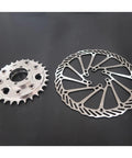 Disc Brake Rotor 160mm With Adapter And 28T Sprocket Kit For Gas Powered Bicycle Engines 48cc 66cc 80cc YD100