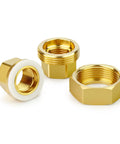 Durable Brass Union 3/8 NPT Female To 3/8 NPT Female Pipe Fitting For Plumbing And Hydraulic Lines Heavy Duty Connector
