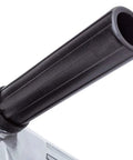 Pro Grade 4 Inch Pneumatic Air Angle Grinder With High Torque Ball Bearing Motor removable side handle detail.
