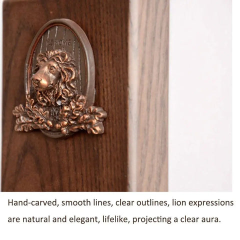 Slick Wall Mounted Coat Rack With Nifty Key Organizer Hook For Bathroom Entryway Closet Top Tier Heavy Duty embossed lion detail