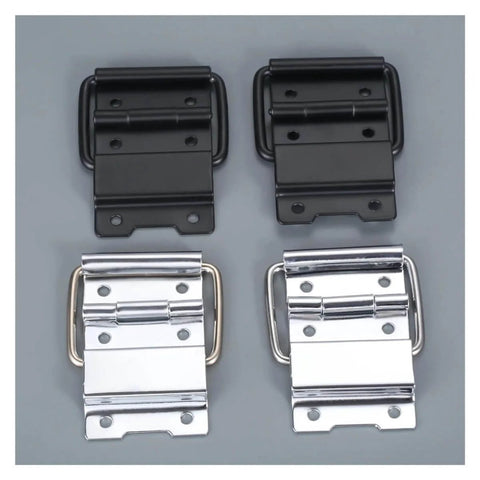 Deep Groove Ball Bearings With Double Rubber Seals, 2 Pieces, 6 Hole Fit For Cabinet Furniture Hinges, black hinges in pairs