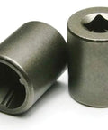 Top Shelf Tri Groove Security Nut Driver Socket Size 30 Built Like A Tank With Durable Alloy Steel To Tackle Tamper Resistant Fasteners Without Any Sweat Or Slippage Daily, showing two alloy nut driver sockets.