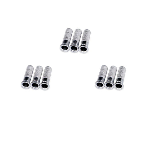 Durable Aluminum Arrow Inserts For.244 To.246 Inch Shafts With 5/16 Inch Field Points And Eight Thirty Two Threads 24 Pack