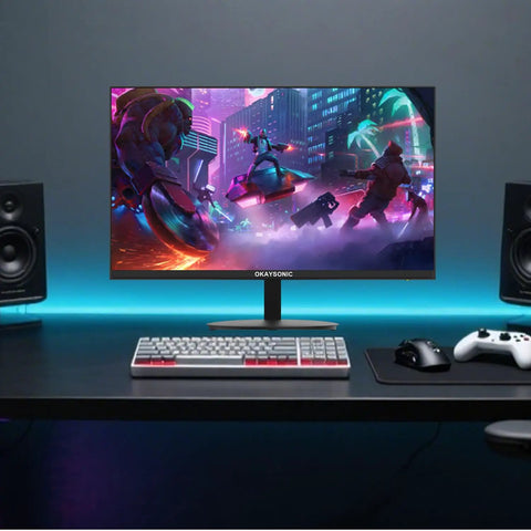 24 Inch FHD Office Monitor With 100Hz Refresh Rate And 1ms Response Time, AMD FreeSync For Tear Free Gameplay