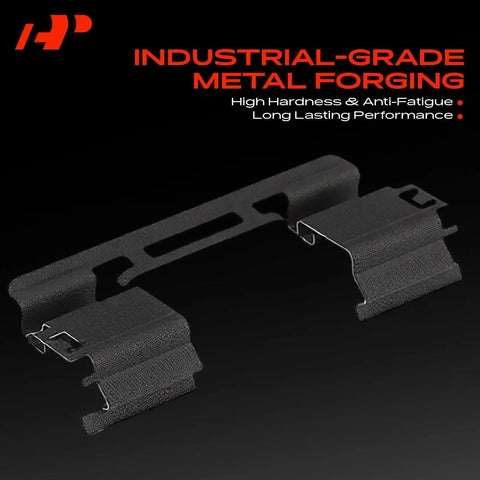 A-Premium Front Side Disc Brake Hardware Kit That Slaps For Cadillac SRX 2010 Through 2016 With Reference Number H5842Q And A Plug And Play Setup To Keep Your Ride Safe On The Block, metal clips