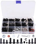Ultimate 500Pcs RC Screw Kit Set For Traxxas Axial HPI Arrma Losi 1/8 1/16 Scale Cars And Trucks in clear storage box