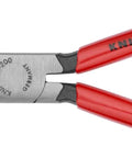 Long Nose Pliers With Cutter, 8 Inch Angled 40 Degree Snipe Nose Pliers With Flexible Precision Tips For Tight Corners