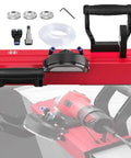 Heavy Duty Electric Tile Chamfering Machine And 45 Degree Bevel Cutter With Quick Thickness Adjuster designed for porcelain and ceramic tiles with accessories.