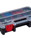 Three Piece Organizer Set With Removable Dividers One Medium And Two Mini Hardware Boxes For Screws Bolts Beads Tackle And Craft Supplies