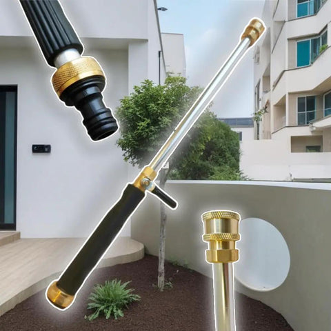Lightweight Pressure Washer Wand With Brass Jet Nozzle For Garden Hose Quick Connector All Purpose Water Sprayer for outdoor cleaning