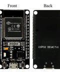 Front and back view of Dual Mode 2.4GHz WiFi and Bluetooth Development Board With Integrated Antenna For Arduino IDE Dual Core MCU AP