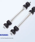 Front Sway Bar End Link Replacement for Chevy Silverado 1500 2500 Tahoe Suburban Avalanche GMC Sierra Yukon XL Cadillac Escalade H2 Durable Front Stabilizer Link Kit with 2 Pieces for a Smoother Safer Ride, 2 sway bar links