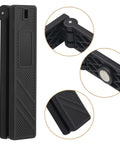 Furnace Interlock Switch Clip For HVAC Controls With Durable Nylon Construction And Magnetic Ends, close-up views, black tool