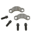 U Joint Strap Kit For Dana Spicer 60 70 Axles Fits 1350 And 1410 U Joint Sizes Ten And A Quarter Inch And Nine And A Half Inch Includes Two Straps And Four Bolts