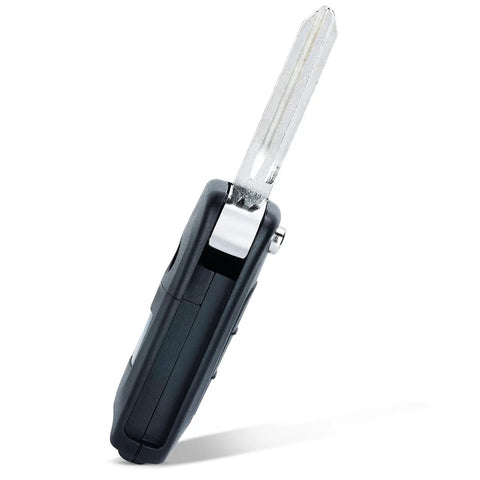 Side view of Kia Soul Replacement Remote Key Fob Must Have Drop In Battery Included 2010 2011 2012 2013 3 Button Flip Key